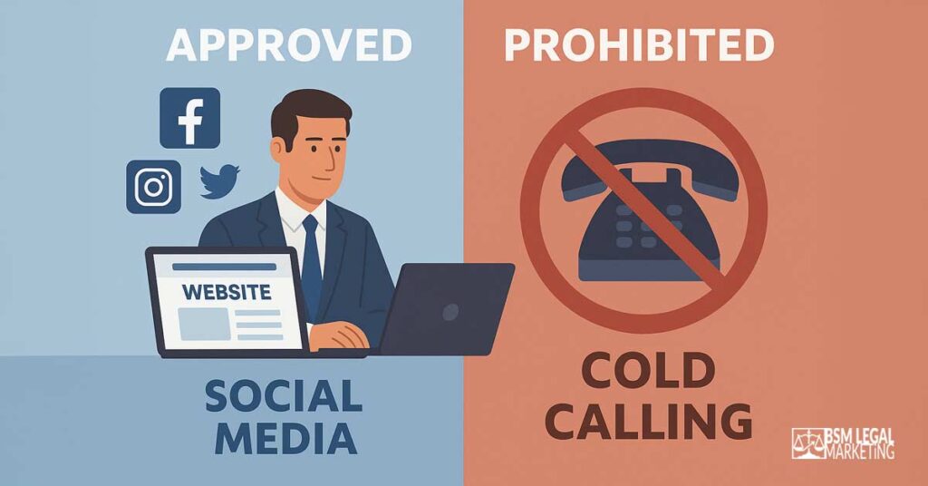 SRA Marketing Rules for Solicitors : Banned Unsolicited Approaches for Lawyers