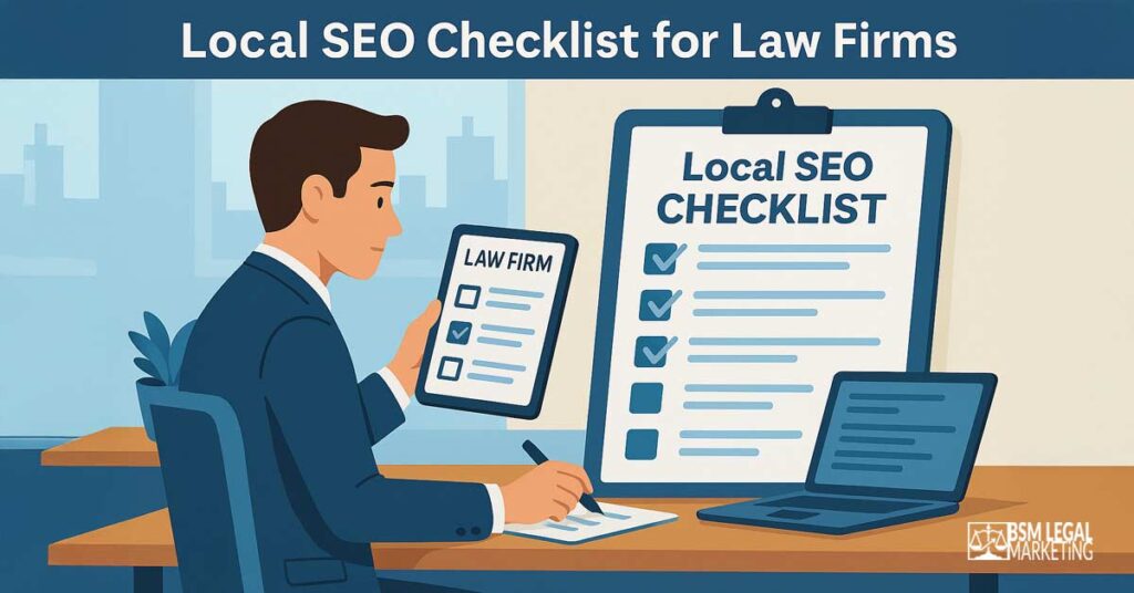 Local SEO Checklist for Law Firms