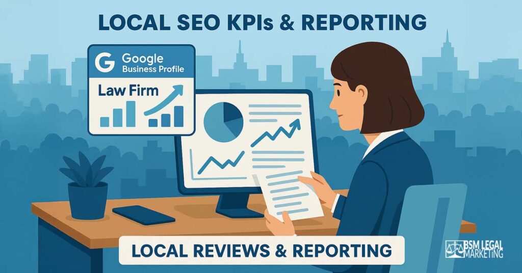 Local SEO KPIs and Reporting for Solicitors