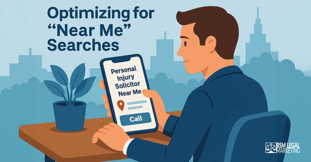 Optimizing for Near Me Searches for Lawyers