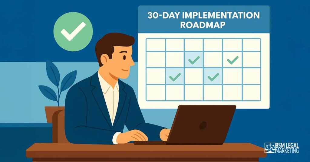 30-Day SEO Tool Implementation Roadmap for Lawyers