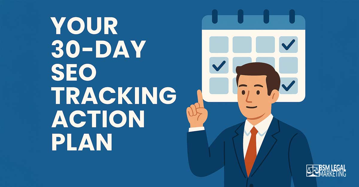 30-Day SEO Tracking Action Plan for Lawyers