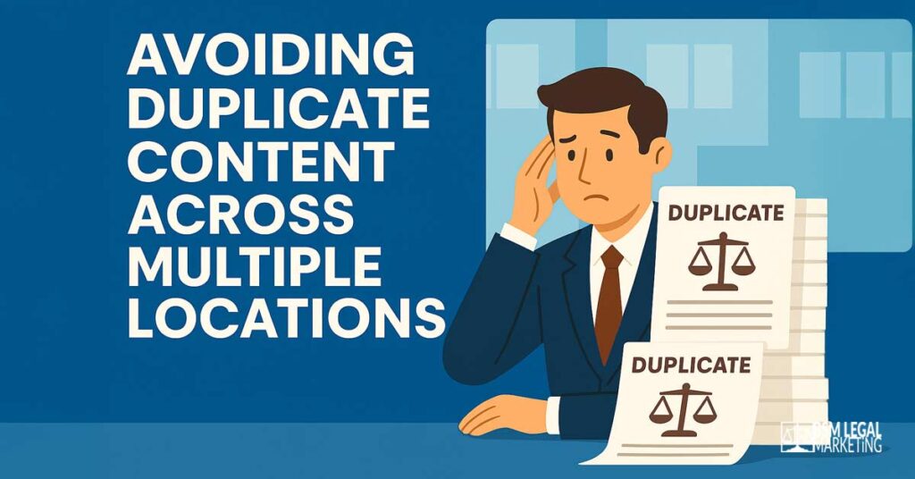 Avoiding Duplicate Content Across Multiple Locations