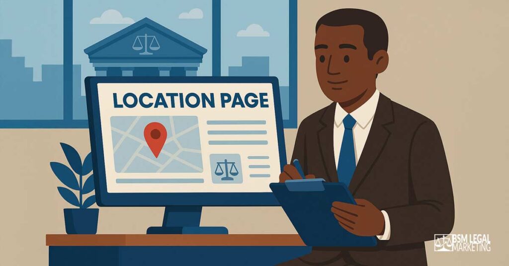 Building Location Pages That Rank for Lawyers