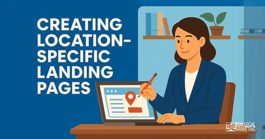 Creating Location-Specific Landing Pages for Law Firms