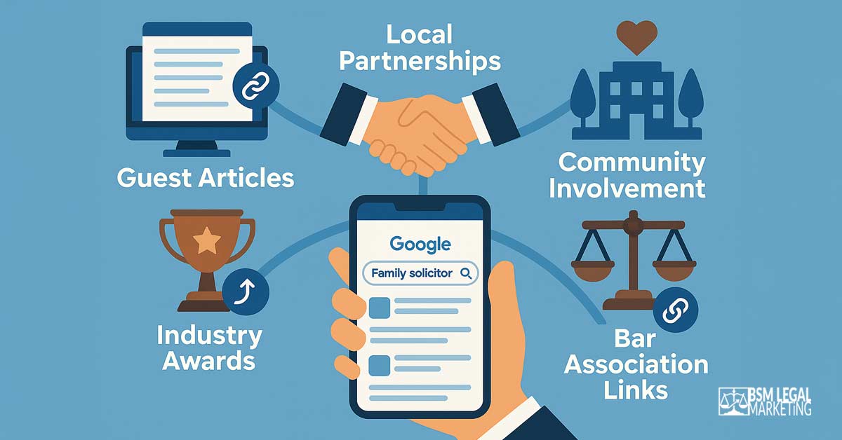 Local Link Building for Law Firms: Five Link Building Strategies That Work
