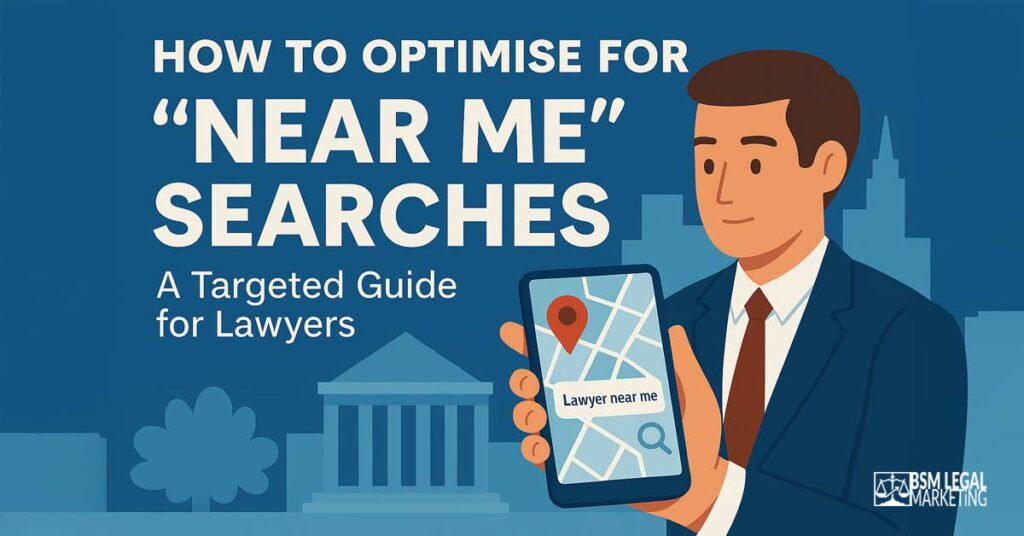 Optimise for Near Me Searches for Law Firms