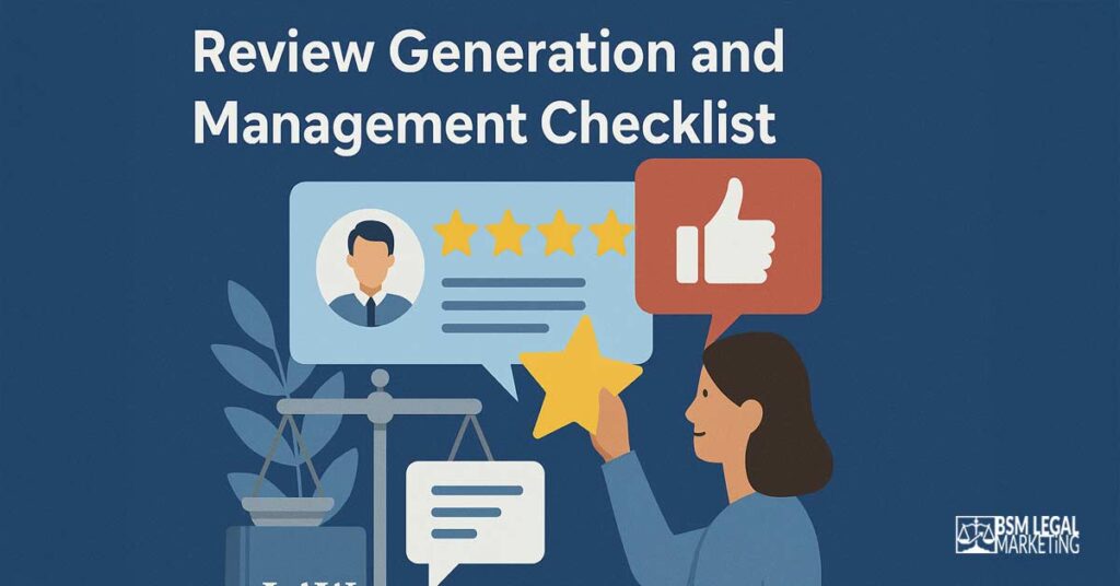 Review Generation and Management Checklist for Lawyers