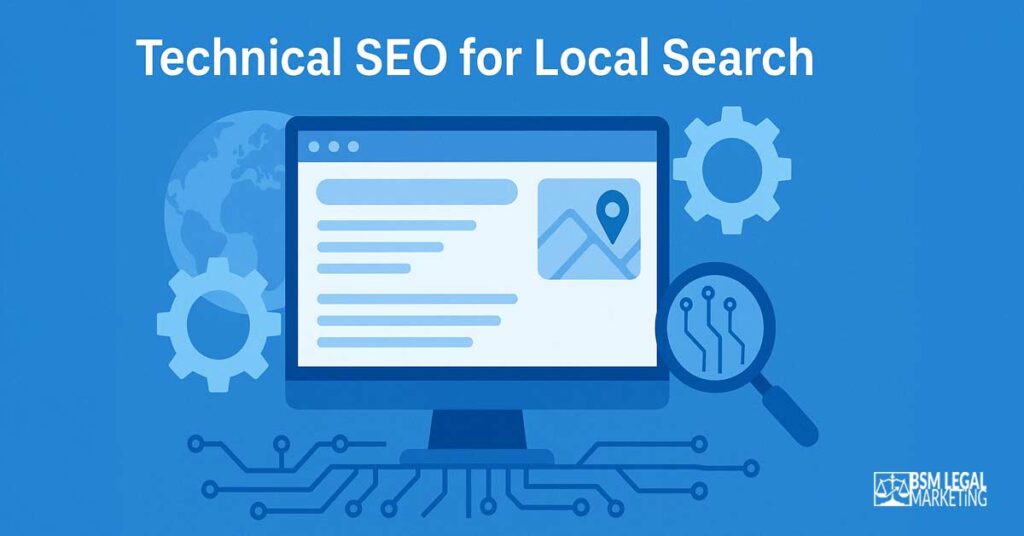 Technical SEO for Local Search for Law Firms