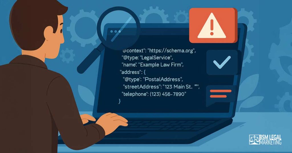 Validation Testing and Troubleshooting Schema for Lawyers