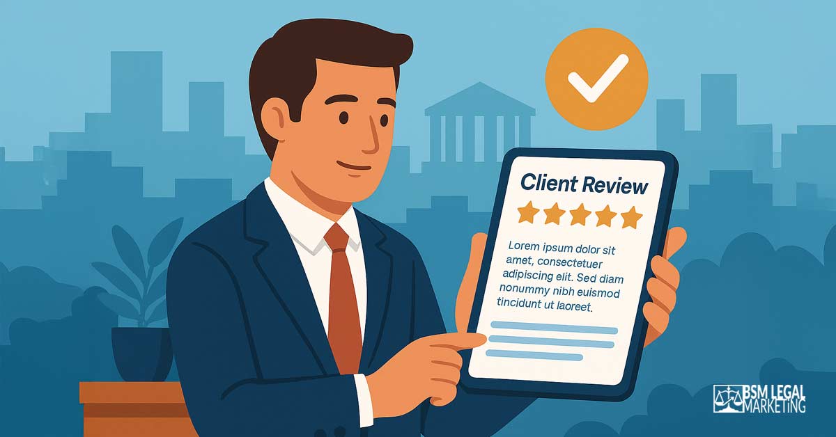 Why Client Reviews Actually Matter For Law Firms