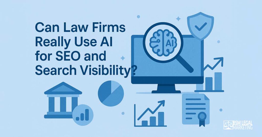 Can Law Firms Really Use AI for SEO and Search Visibility