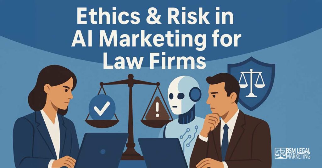 AI Marketing for Law Firms: Ethics and Risk in AI Marketing for Law Firms