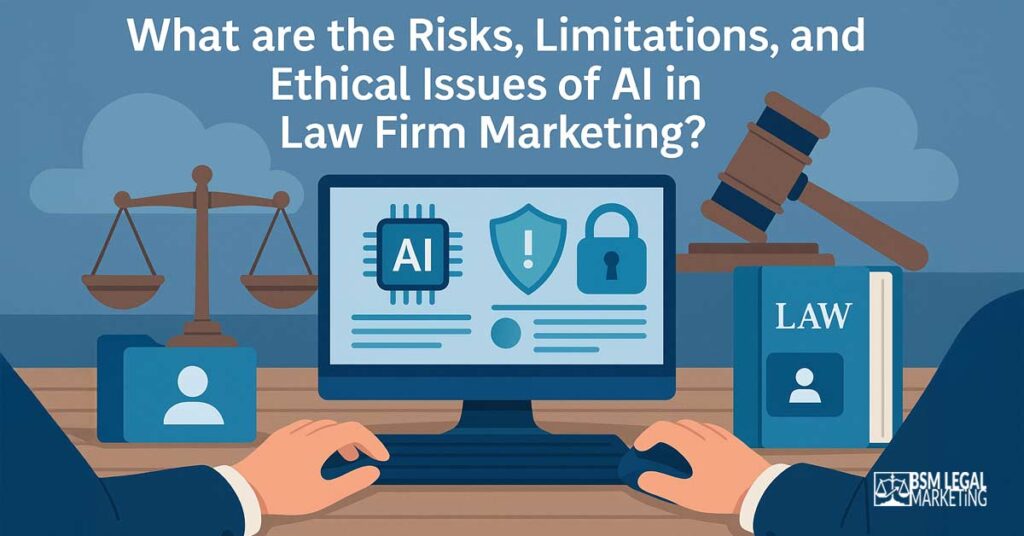 What are the Risks Limitations and Ethical Issues of AI in Law Firm Marketing