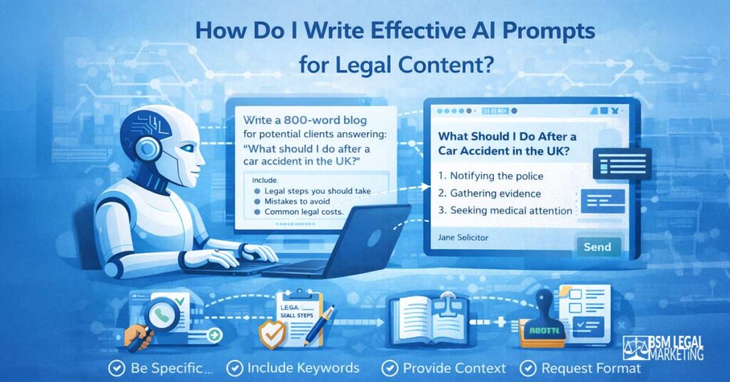 How Do I Write Effective AI Prompts for Legal Content
