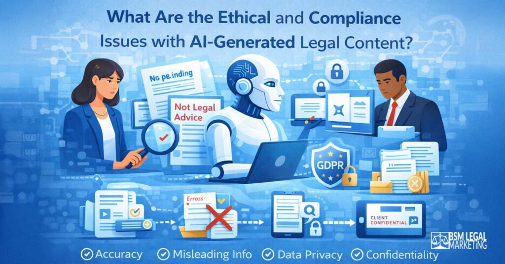 What are the Ethical and Compliance Issues with AI-Generated Legal Content
