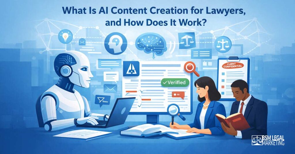 What is AI Content Creation for Lawyers